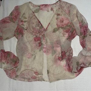 Vintage blouse/cover up